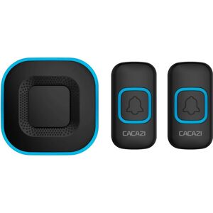 GOTRAYS - Campanello wireless LED - Black - Doorbell GOTRAYS - Campanello wireless LED - Black - Doorbell