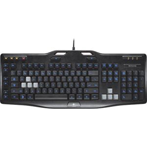 Logitech G105 Gaming Keyboard - Backlit LED, 6 G-keys, Macro Modes, Anti-Ghosting Logitech G105 Gaming Keyboard - Backlit LED, 6 G-keys, Macro Modes, Anti-Ghosting