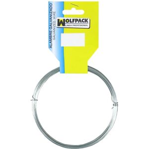 Wolfpack Modèle 01010310 Fil de fer galvanisé - 6 / 1,1 mm - 50g Wolfpack Modèle 01010310 Fil de fer galvanisé - 6 / 1,1 mm - 50g