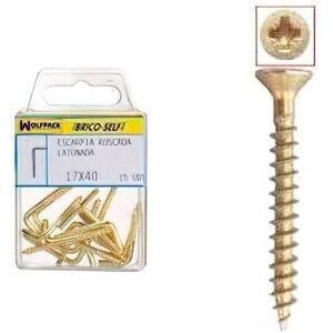 Wolfpack 06200688 vis - Pozidriv 3,5x16mm - 30 unités Wolfpack 06200688 vis - Pozidriv 3,5x16mm - 30 unités