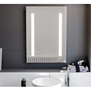 Nes Home Bathroom LED Mirror - Battery, Button Switch, 500x700mm Nes Home Bathroom LED Mirror - Battery, Button Switch, 500x700mm