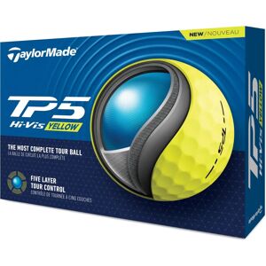 TaylorMade TP5 Yellow Golf Balls - Pack of 12 TaylorMade TP5 Yellow Golf Balls - Pack of 12