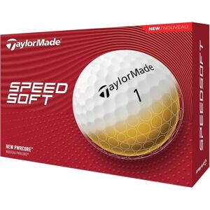 TaylorMade SpeedSoft White Golf Balls - Golf Balls TaylorMade SpeedSoft White Golf Balls - Golf Balls