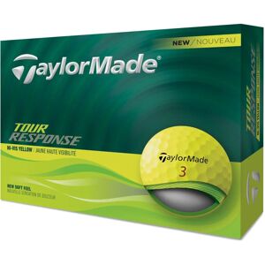 TaylorMade Tour Response Yellow Golf Balls - Tour Type, 12 pcs TaylorMade Tour Response Yellow Golf Balls - Tour Type, 12 pcs