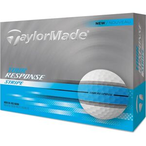 TaylorMade Tour Response Neon Stripe Golf Balls - White/Blue TaylorMade Tour Response Neon Stripe Golf Balls - White/Blue