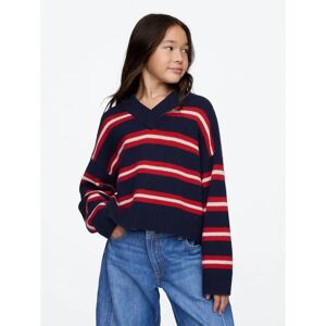 GAP Oversized svetr CashSoft - Dívky Černá XL GAP Oversized svetr CashSoft - Dívky Černá XL