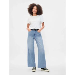 GAP Bergie Pantaloni Wide Leg - Albastru - Jeans GAP Bergie Pantaloni Wide Leg - Albastru - Jeans