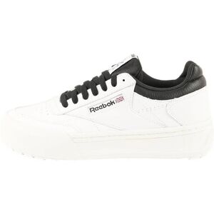 Reebok Club C Megacourt Blanc/Chalk/Noir - Baskets - Publicité Reebok Club C Megacourt Blanc/Chalk/Noir - Baskets - Publicité
