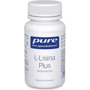 Pure Encapsulations L-Lisina Plus - Integratore Alimentare - Supporta il Sistema Immunitario Pure Encapsulations L-Lisina Plus - Integratore Alimentare - Supporta il Sistema Immunitario