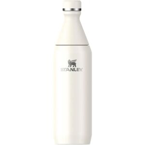 Stanley All Day Slim Water Bottle - Stainless Steel, Cream, 0.6L Stanley All Day Slim Water Bottle - Stainless Steel, Cream, 0.6L