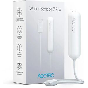 Capteur d'eau Aeotec 7 Pro - Z-Wave Blanc Capteur d'eau Aeotec 7 Pro - Z-Wave Blanc