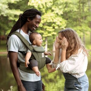 ergobaby Omni Breeze Baby Carrier - Softflex Mesh - olive green ergobaby Omni Breeze Baby Carrier - Softflex Mesh - olive green