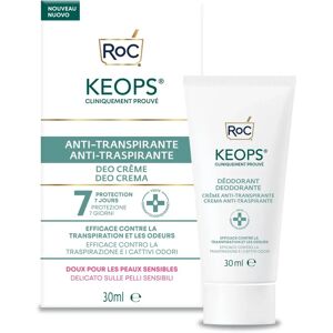 RoC Keops Deodorant Crème Tegen Zweten voor Gevoelige Huid 30ml RoC Keops Deodorant Crème Tegen Zweten voor Gevoelige Huid 30ml