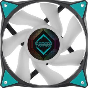Ventilateur de boîtier PC Iceberg Thermal IceGALE ARGB 12cm Noir Ventilateur de boîtier PC Iceberg Thermal IceGALE ARGB 12cm Noir
