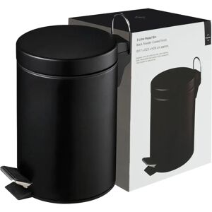 Premier Housewares Black 3L Trash Bin - Trash Bin Premier Housewares Black 3L Trash Bin - Trash Bin