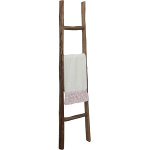 Biscottini - Escalera de madera rústica para toallas y decoración Biscottini - Escalera de madera rústica para toallas y decoración