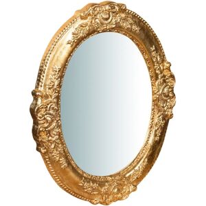 BISCOTTINI Italian Wall Mirror, Gold Leaf Finish, 40x32cm - Wall Mirror BISCOTTINI Italian Wall Mirror, Gold Leaf Finish, 40x32cm - Wall Mirror
