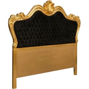 BISCOTTINI - Upholstered Bed Headboard Black 173x162x10cm - Headboard BISCOTTINI - Upholstered Bed Headboard Black 173x162x10cm - Headboard