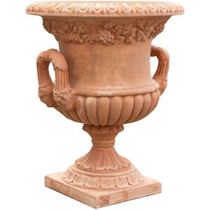 Biscottini Grande Vaso in Terracotta - 59x47x47 cm, Artigianale Italia Biscottini Grande Vaso in Terracotta - 59x47x47 cm, Artigianale Italia