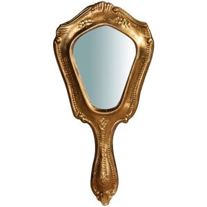 BISCOTTINI Handmade Wooden Mirror with Antique Gold Leaf Finish - Mirror BISCOTTINI Handmade Wooden Mirror with Antique Gold Leaf Finish - Mirror