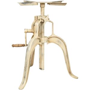Biscottini - Garden Table Base - Heavy Iron & Cast Iron - Supports Glass/Marble/Wood - 65cm Biscottini - Garden Table Base - Heavy Iron & Cast Iron - Supports Glass/Marble/Wood - 65cm