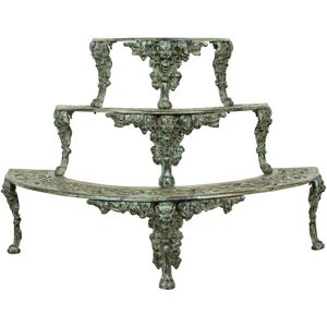 BISCOTTINI Cast Iron Wall-mounted Plant Stand - Antique Finish BISCOTTINI Cast Iron Wall-mounted Plant Stand - Antique Finish