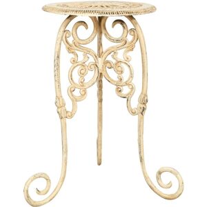 BISCOTTINI Cast Iron Plant Stand - 60x40cm Antique Finish BISCOTTINI Cast Iron Plant Stand - 60x40cm Antique Finish