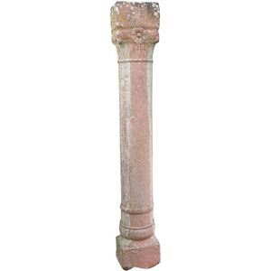Biscottini Vintage Stone Column - Decorative Indoor/Outdoor Accent Biscottini Vintage Stone Column - Decorative Indoor/Outdoor Accent