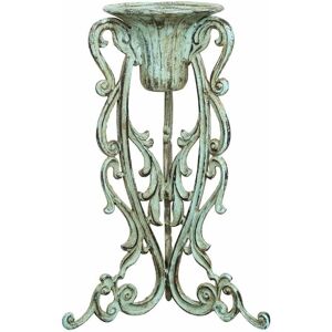 BISCOTTINI - Cast Iron Plant Stand - Antique Finish - Plant Support BISCOTTINI - Cast Iron Plant Stand - Antique Finish - Plant Support