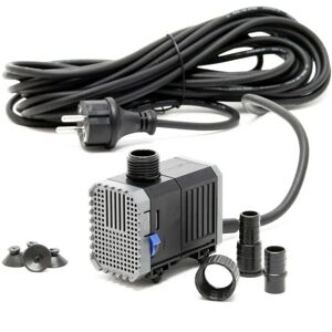 Helloshop26 Bomba de filtro para estanque - 500L/7W/10m - Filtración pequeña Helloshop26 Bomba de filtro para estanque - 500L/7W/10m - Filtración pequeña