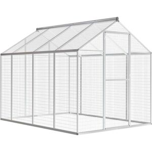 Voladero de Aluminio Helloshop26 242cm - Jaula Exterior para Pájaros Voladero de Aluminio Helloshop26 242cm - Jaula Exterior para Pájaros