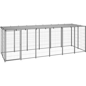 Helloshop26 Jaula de mascotas en acero 330x110x110cm - Parque para perros Helloshop26 Jaula de mascotas en acero 330x110x110cm - Parque para perros