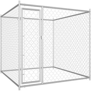 Helloshop26 - Jaula para perros exterior, 185 cm Helloshop26 - Jaula para perros exterior, 185 cm