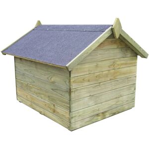 HelloShop26 - Nicho de jardín con techo practicable 85 x 103 x 77 cm - Dog kennel HelloShop26 - Nicho de jardín con techo practicable 85 x 103 x 77 cm - Dog kennel