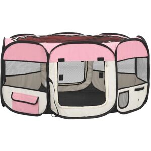 Helloshop26 - Parque para perros plegable con bolsa de transporte Helloshop26 - Parque para perros plegable con bolsa de transporte