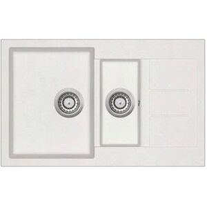 HelloShop26 - Two-Basin Granite 80x50 - Fregadero de cocina HelloShop26 - Two-Basin Granite 80x50 - Fregadero de cocina