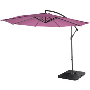 Décoshop26 0400946 Parasol Lavande 3m - Parasol de patio en acier - Publicité Décoshop26 0400946 Parasol Lavande 3m - Parasol de patio en acier - Publicité