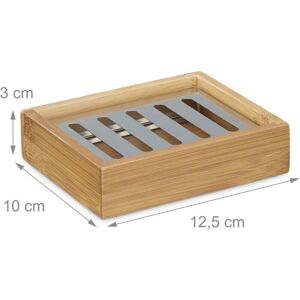 HELLOSHOP26 - Bamboo Soap Dish - Drain - Jabonera HELLOSHOP26 - Bamboo Soap Dish - Drain - Jabonera