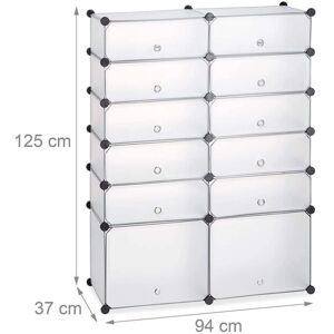 HELLOSHOP26 12 compartimentos transparente zapatero shoe rack HELLOSHOP26 12 compartimentos transparente zapatero shoe rack