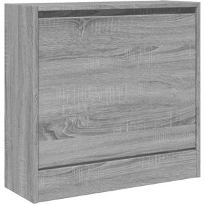 HelloShop26 - Sonoma 60x21x57 - Gris Sonoma - shoe cabinet HelloShop26 - Sonoma 60x21x57 - Gris Sonoma - shoe cabinet