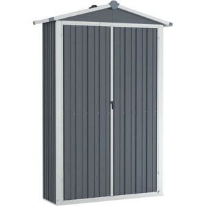 HelloShop26 - Garden Shed - Gris - Ventilado - Garden Shed HelloShop26 - Garden Shed - Gris - Ventilado - Garden Shed