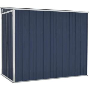 HelloShop26 - Caseta de jardín - Antracita - Acero galvanizado HelloShop26 - Caseta de jardín - Antracita - Acero galvanizado