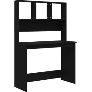 HelloShop26 - 102x45x148 cm Contrachapado negro - Escritorio HelloShop26 - 102x45x148 cm Contrachapado negro - Escritorio