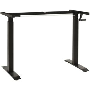 HELLOSHOP26 - Desk Frame - Negro - 102-160 cm - Mesa de escritorio HELLOSHOP26 - Desk Frame - Negro - 102-160 cm - Mesa de escritorio