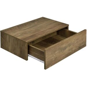 Helloshop26 - Estantería dormitorio 1 cajón - Wall shelf Helloshop26 - Estantería dormitorio 1 cajón - Wall shelf
