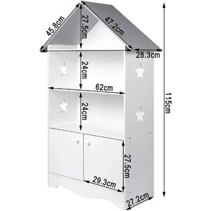 HELLOSHOP26 - Estantería Infantil - Bookcase HELLOSHOP26 - Estantería Infantil - Bookcase