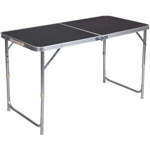 Tavolo da campeggio regolabile Helloshop26 - 120 cm nero Tavolo da campeggio regolabile Helloshop26 - 120 cm nero