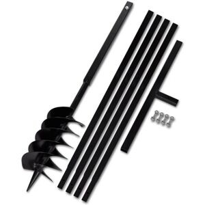 Helloshop26 Modelo 3402082 - Barrena manual de acero y extensión Helloshop26 Modelo 3402082 - Barrena manual de acero y extensión