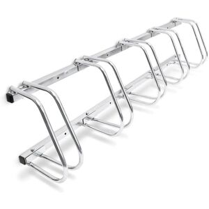 Helloshop26 Soporte para Bicicletas - Para 5 Bicicletas, Montaje en Pared o Piso Helloshop26 Soporte para Bicicletas - Para 5 Bicicletas, Montaje en Pared o Piso