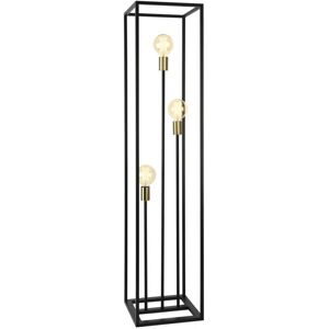HelloShop26 - Groningen - Negro - 140 cm - Lámpara de pie HelloShop26 - Groningen - Negro - 140 cm - Lámpara de pie